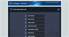 Desktop Screenshot of facts-about-india.com